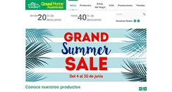 Desktop Screenshot of grandhome.com.mx